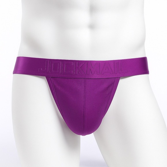 Jockmail Monochromatic Jockstrap Purple Size XL (32-34) JM243 NWT - Picture 1 of 8